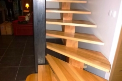 Escalier intérieur menuiserie Vautier