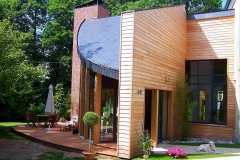 Agrandissement bois contemporain VAUTIER