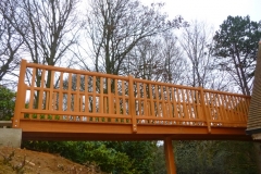 PASSERELLE TERRASSE EXTERIEURE BOIS